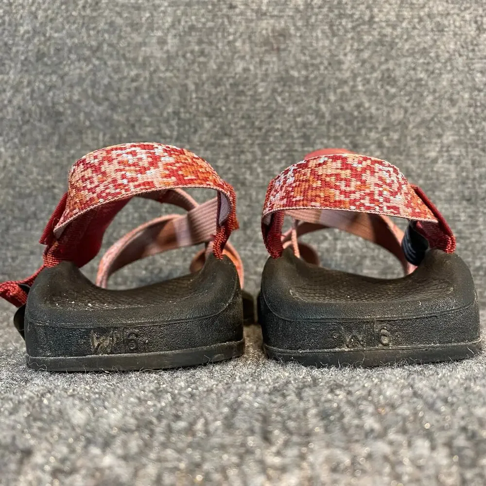 Chaco Women ZX/2 Classic Sandals Double Strap Toe Loop Sport Hiking Size 6 Pink